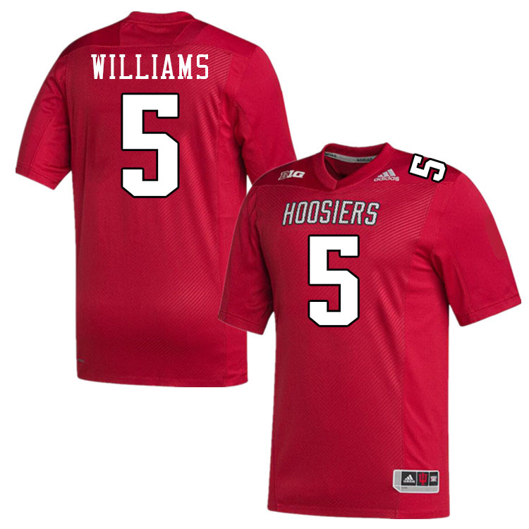 #5 Ke'Shawn Williams Indiana Hoosiers Football Jeresys College Apparels,Uniforms Stitched-Throwback